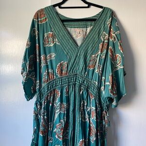 Knox Rose Short Sleeve Paisley Dress